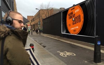 Record store day billboard