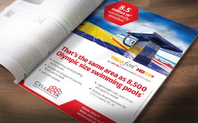 Cellecta Adverts and Poster Campaign