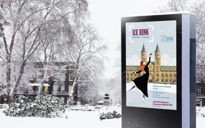 Pitch for the Natural History Museum’s Christmas Ice Rink