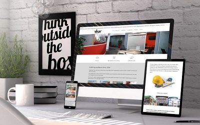 Responsive website for Vear Group