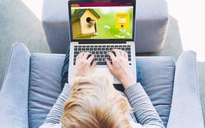 Christopher Batten estate agents website with new branding