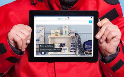 Product photography for the new RNLI (lifeboats) shop website