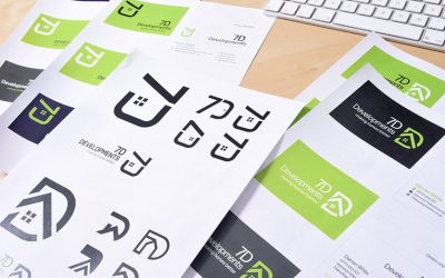 7D Developments logo and Branding